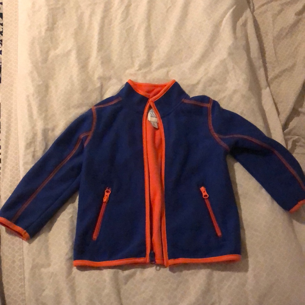 Toddler Boy Fleece Zip Up Jacket